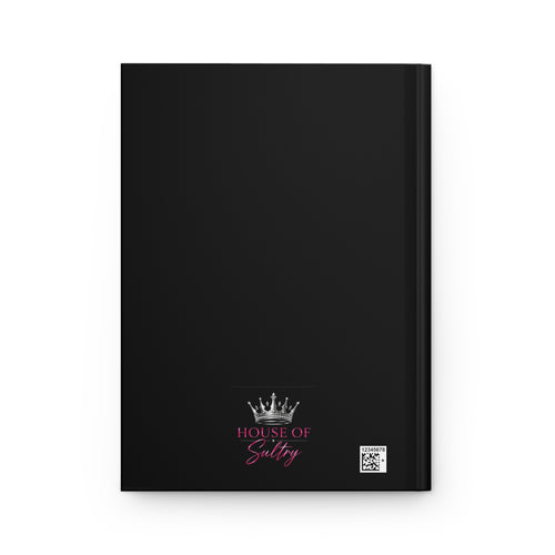 Printify Aries HOS hardcover journal with matte finish, featuring a sleek design suitable for writing and note-taking.