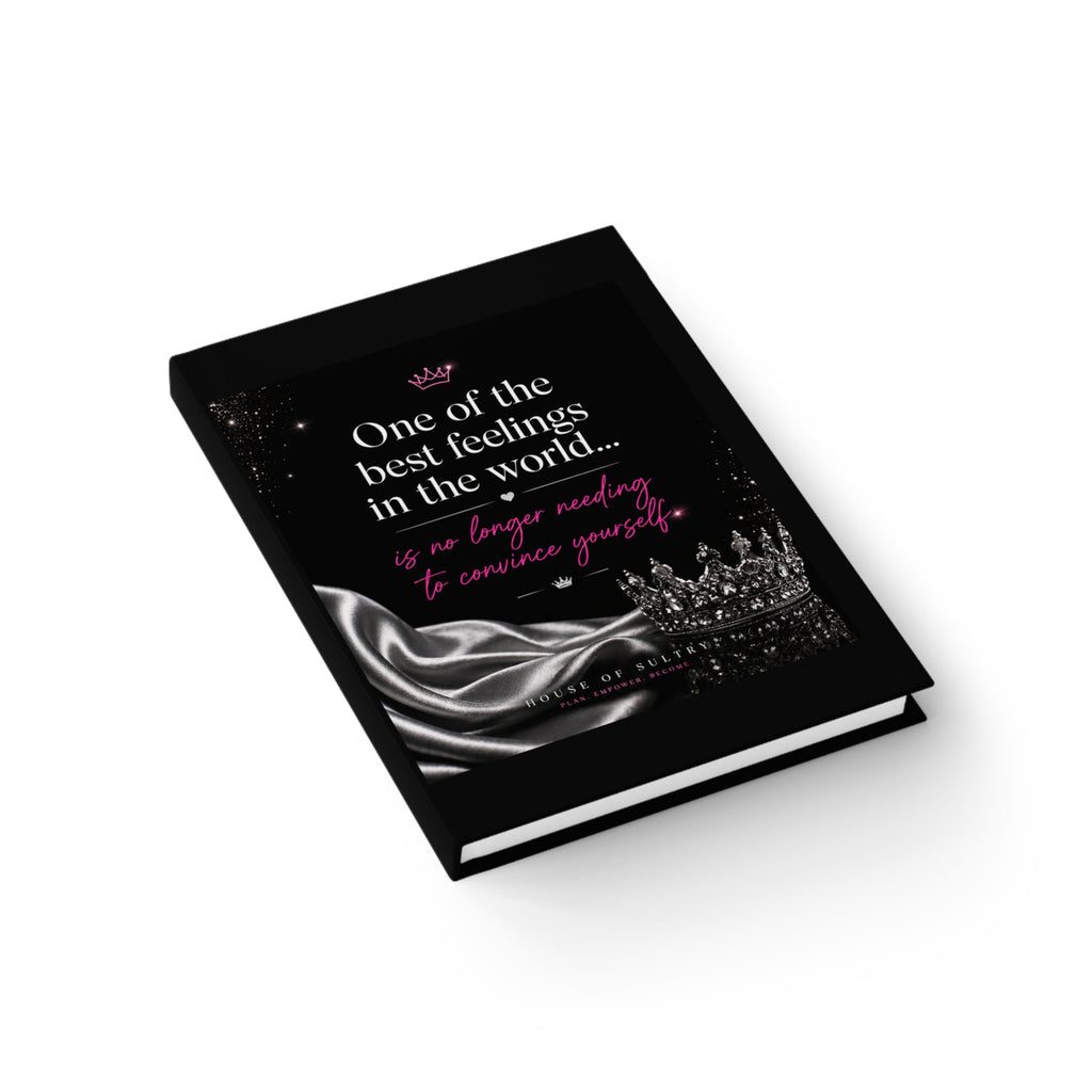 HOS lnspirational Crown  I Hard Cover Ruled Journal
