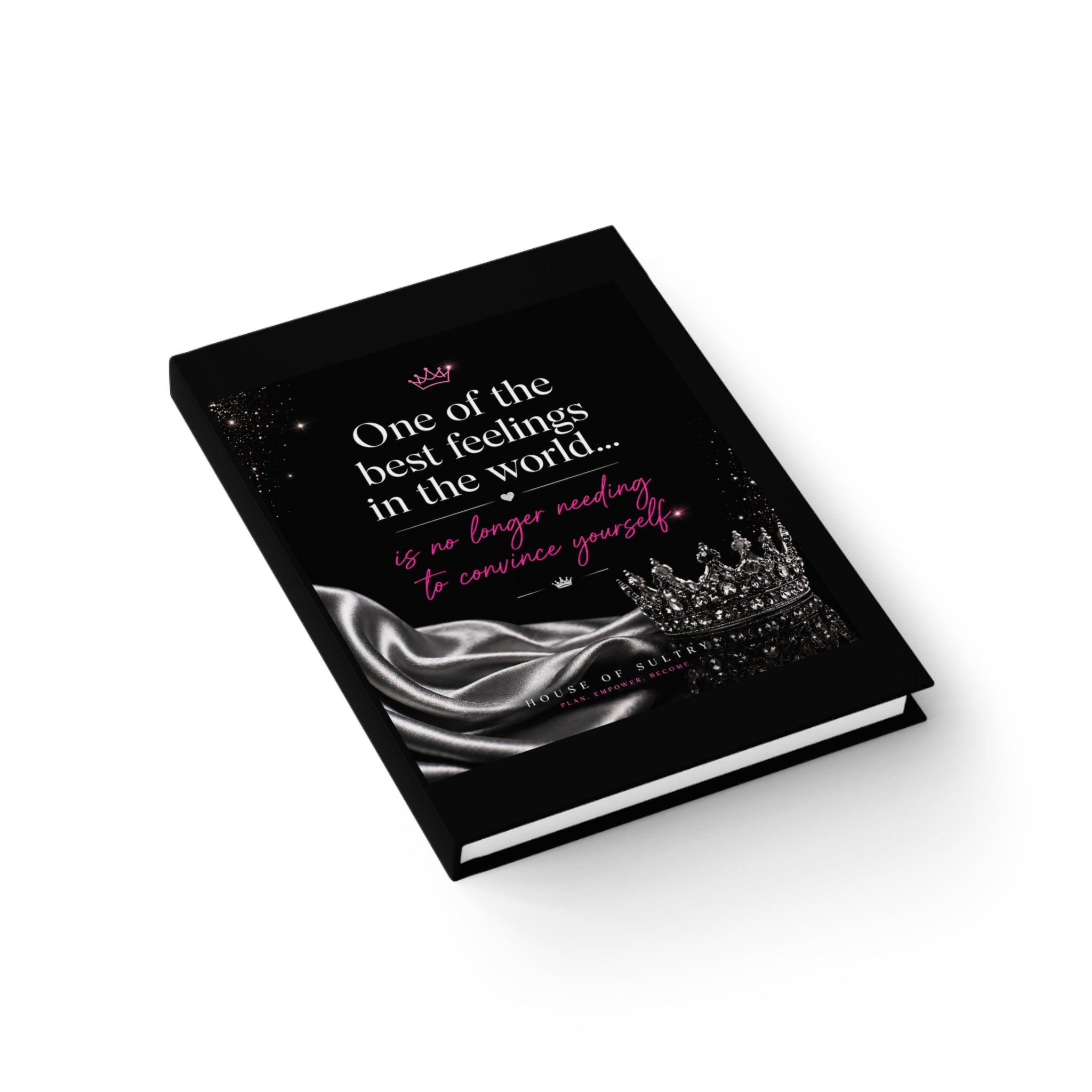 HOS lnspirational Crown  I Hard Cover Ruled Journal