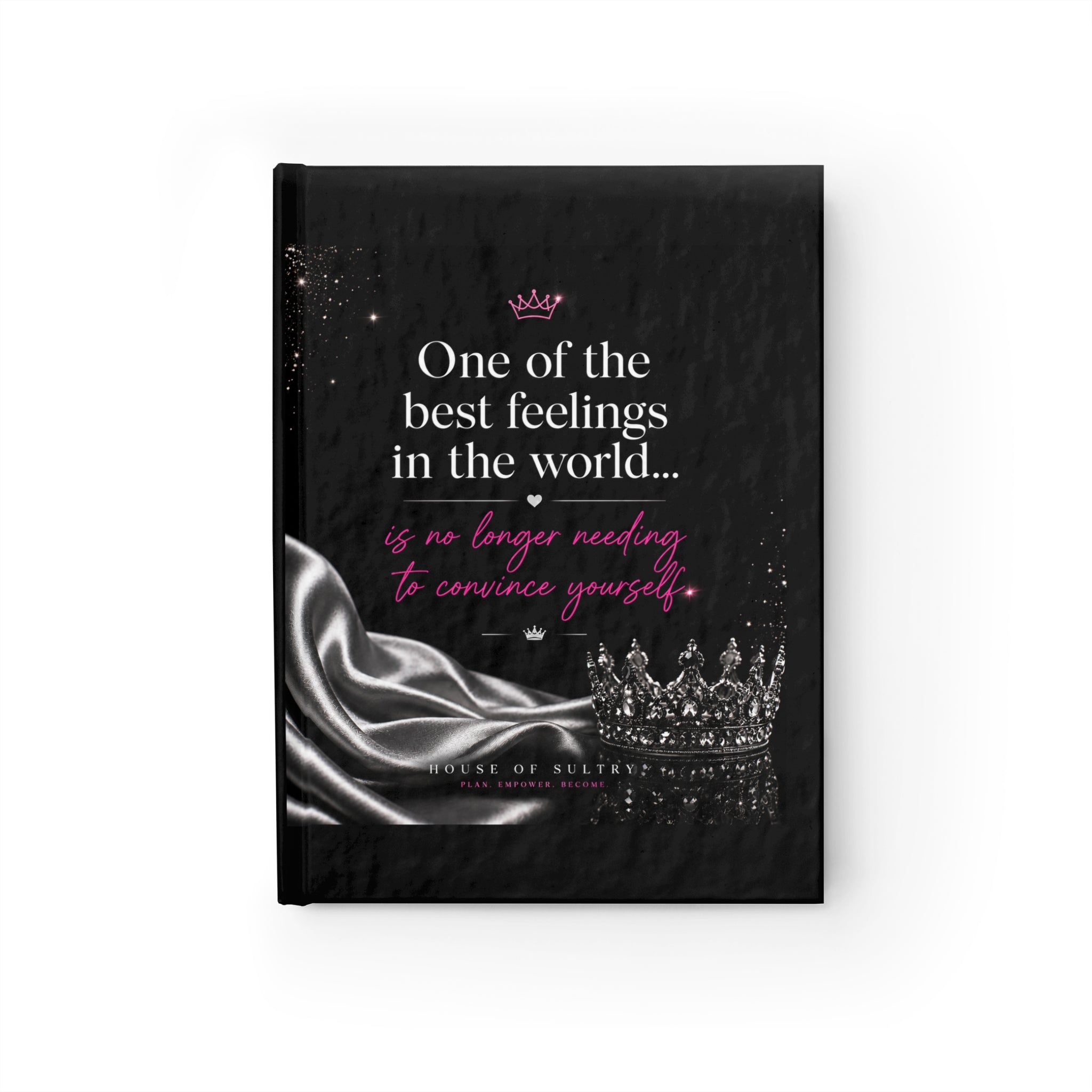HOS lnspirational Crown  I Hard Cover Ruled Journal