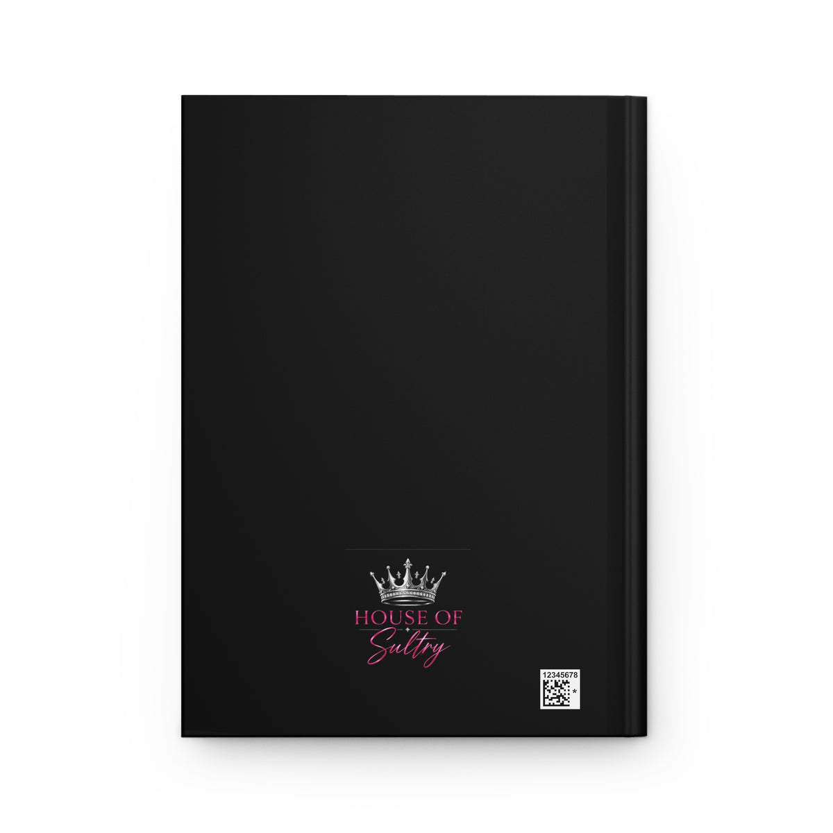 Printify Aries HOS hardcover journal with matte finish and knife design, featuring durable paper pages for writing and note-taking.