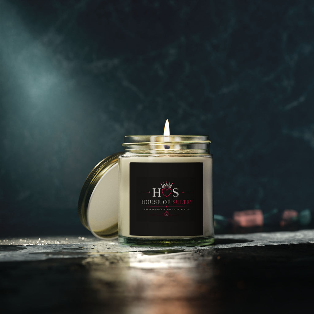 HOS Coconut Apricot Wax Candle I 4oz Soy Blend Jar