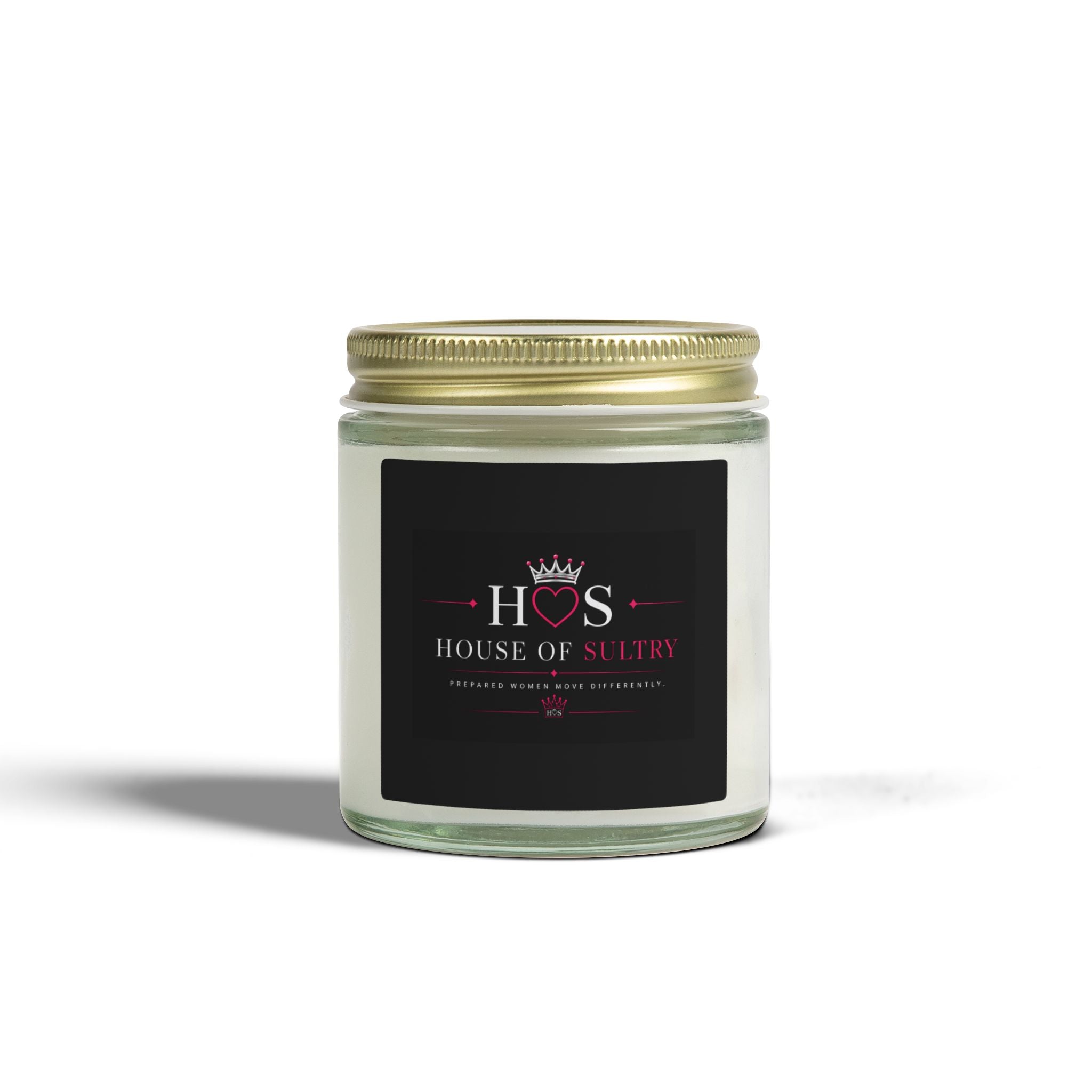 HOS Coconut Apricot Wax Candle I 4oz Soy Blend Jar