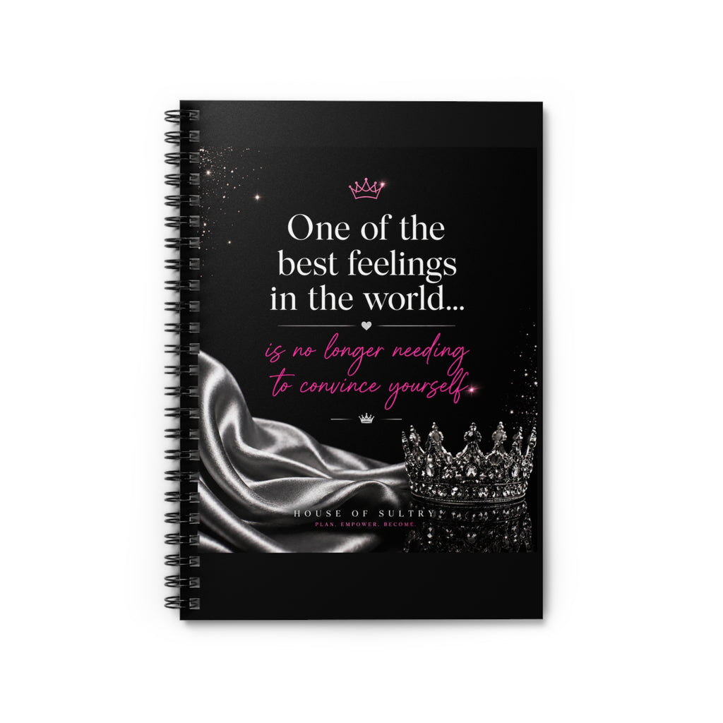Inspirational Crown I Spiral Notebook — Ruled Journal