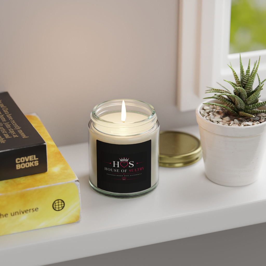 HOS Coconut Apricot Wax Candle I 4oz Soy Blend Jar