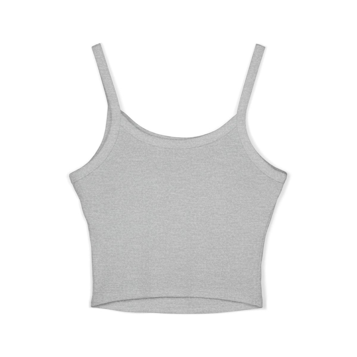 Printify Aries HOS women's spaghetti strap tank top, signature style, lightweight sleeveless shirt with thin straps and fitted design.