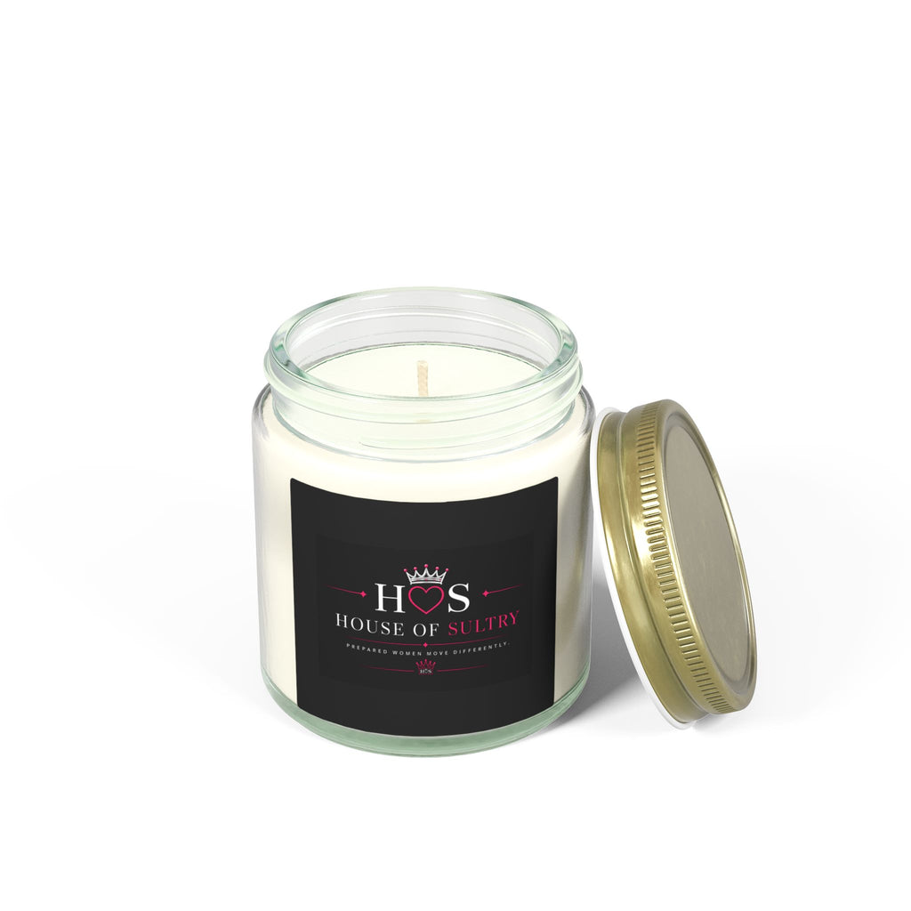 HOS Coconut Apricot Wax Candle I 4oz Soy Blend Jar