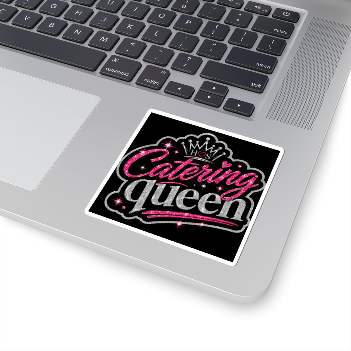 Catering Queen I Kiss-Cut Sticker