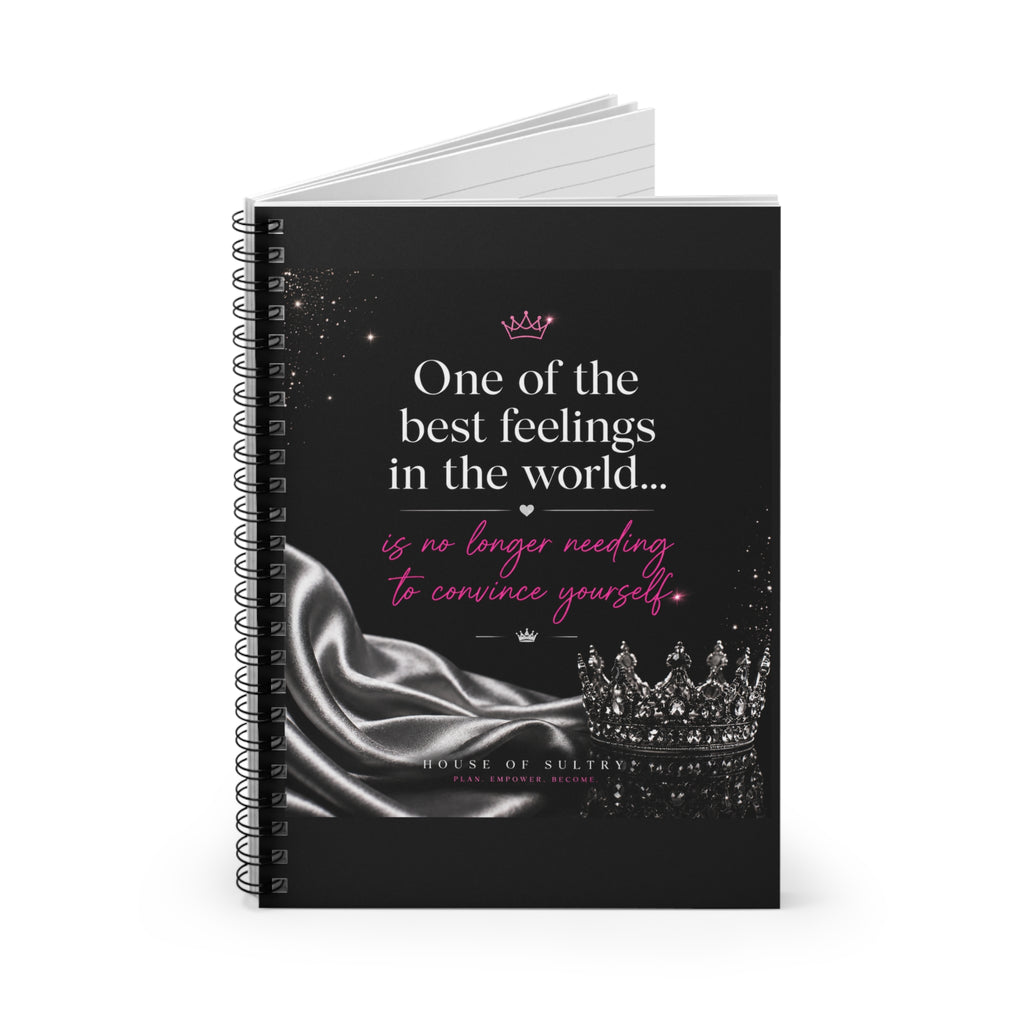 Inspirational Crown I Spiral Notebook — Ruled Journal