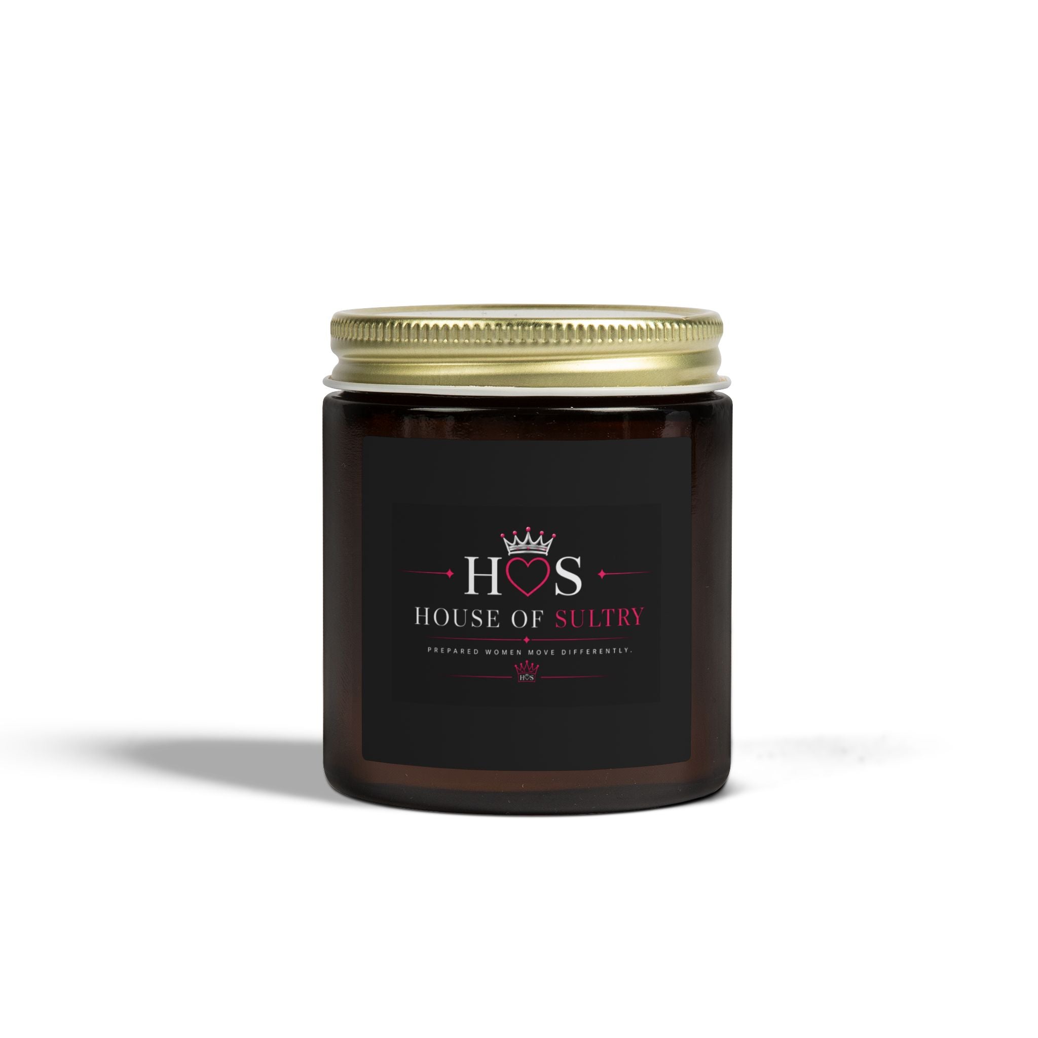 HOS Coconut Apricot Wax Candle I 4oz Soy Blend Jar