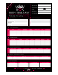 Executive Travel Planner | Printable | 8.5 x 11